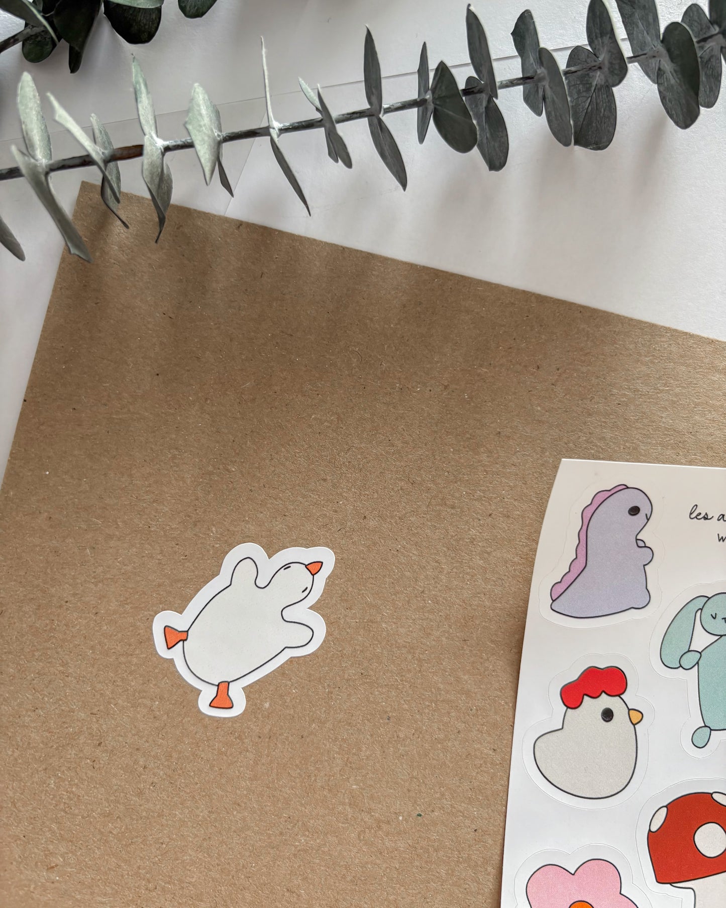 La feuille d'autocollants With Love