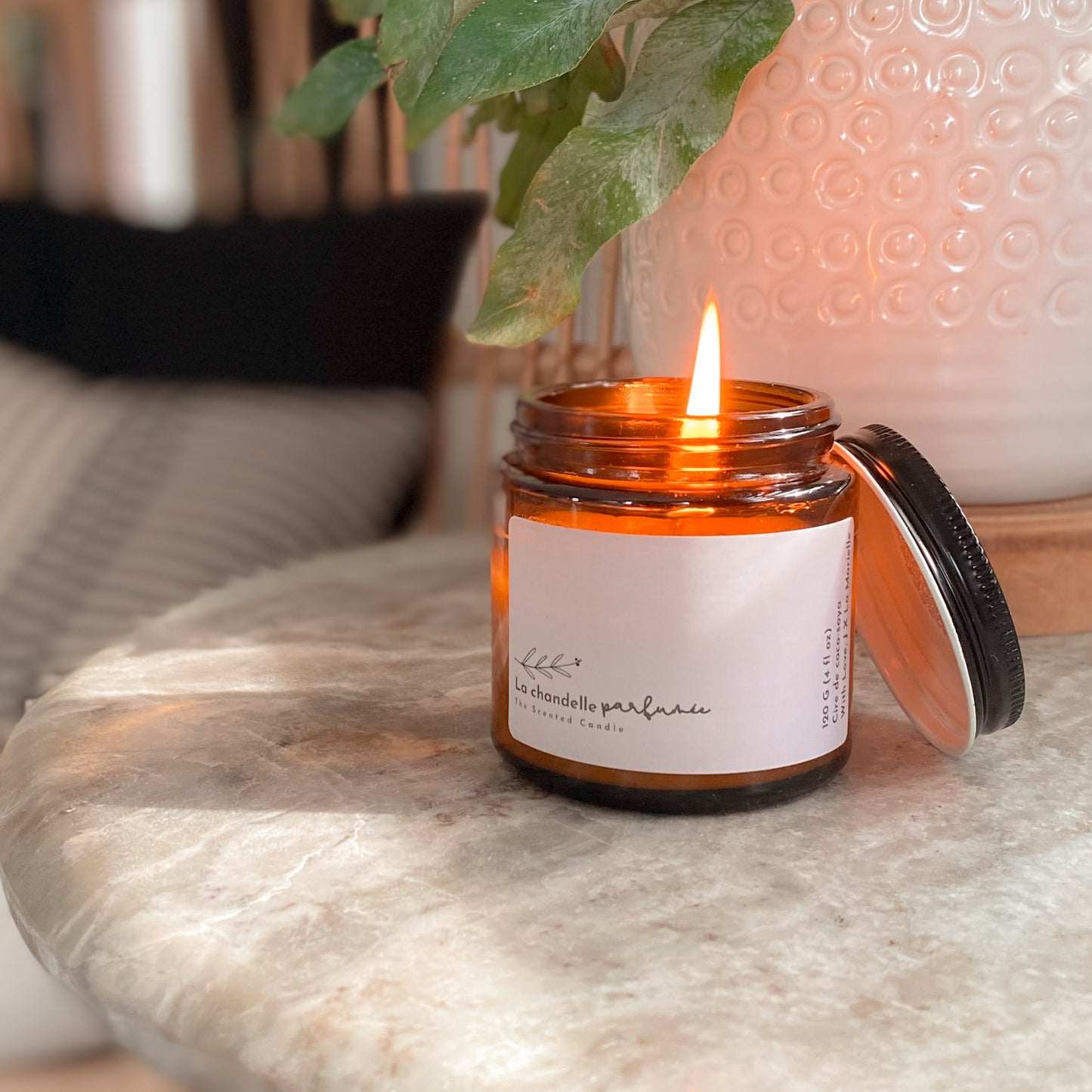 La chandelle parfumée