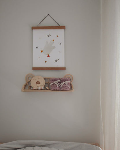 L'impression d'aquarelle d'oie