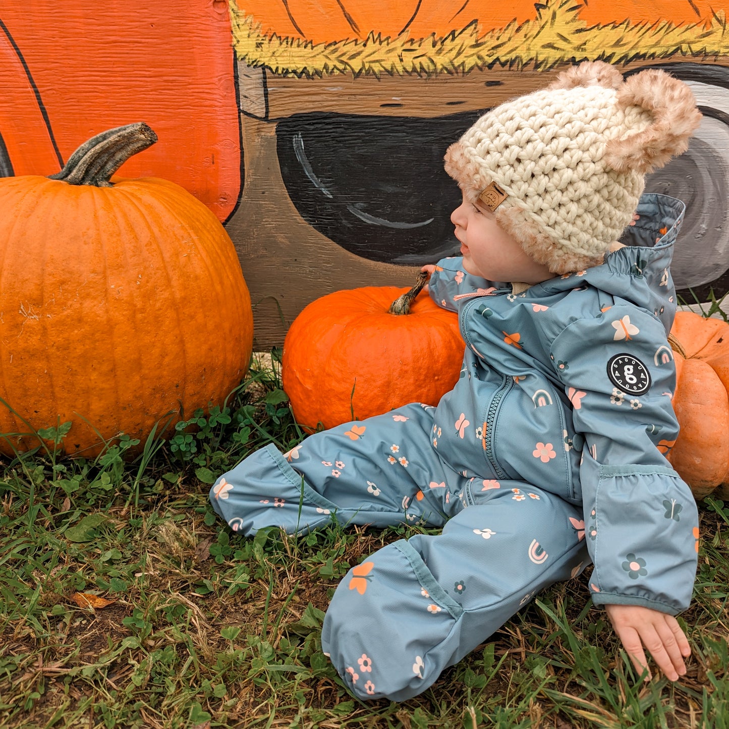 La tuque ourson avec fourrure