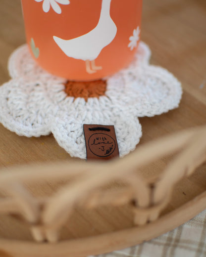 Le sous-verre fleuri