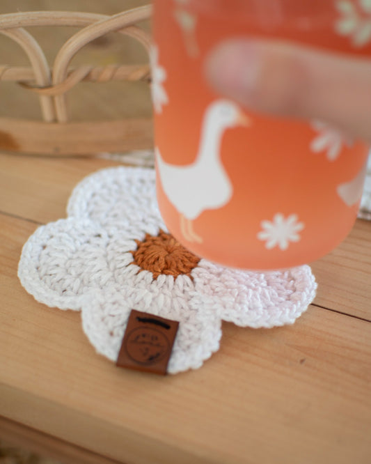 Le sous-verre fleuri